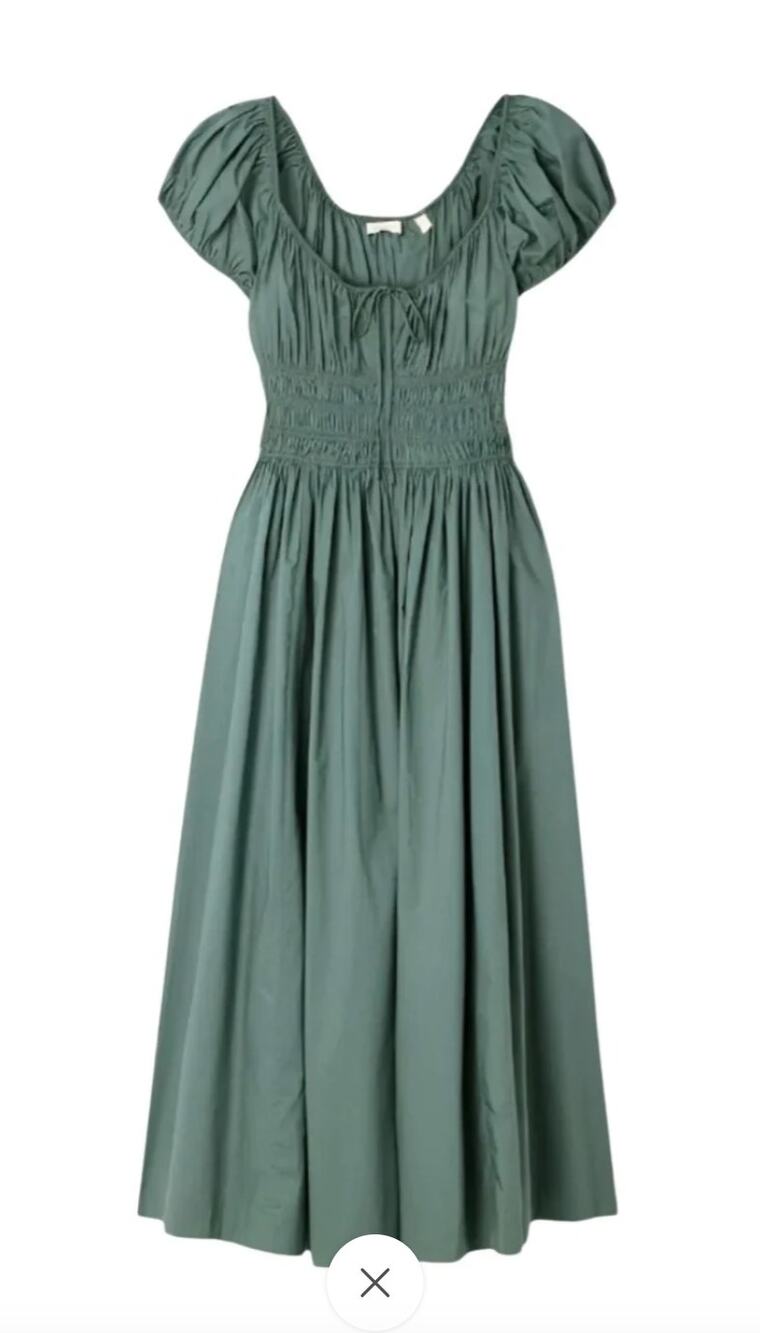 DÔEN Quinn Dress in Lagoon